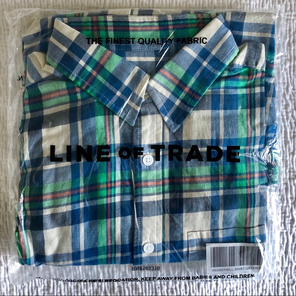 Plaid Twill Dress Shirt
